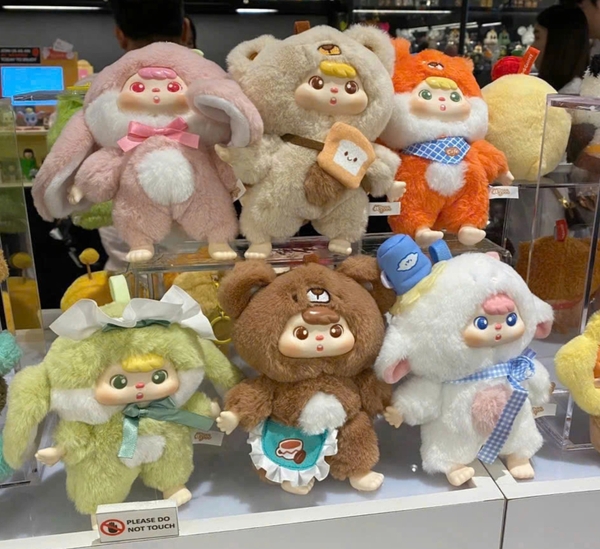 Túi Mù Blindbox móc khoá gấu bông Miyee Coffee Plush Pendant Series