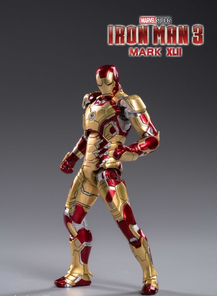 Mô Hình Ráp Sẵn Iron Man Mark XLII (MK42) tỉ lệ 1/100 của ZDtoys