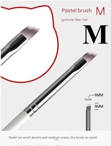 Dụng cụ Hobby Mio Bút cọ vẽ sơn mô hình hand drawbrush multi-function brush pastel coloring
