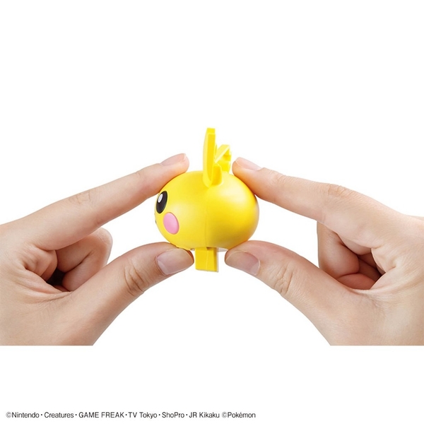 Mô Hình Lắp Ráp Pokemon Model Kit QUICK!! 24 PICHU của Bandai Nhật bản
