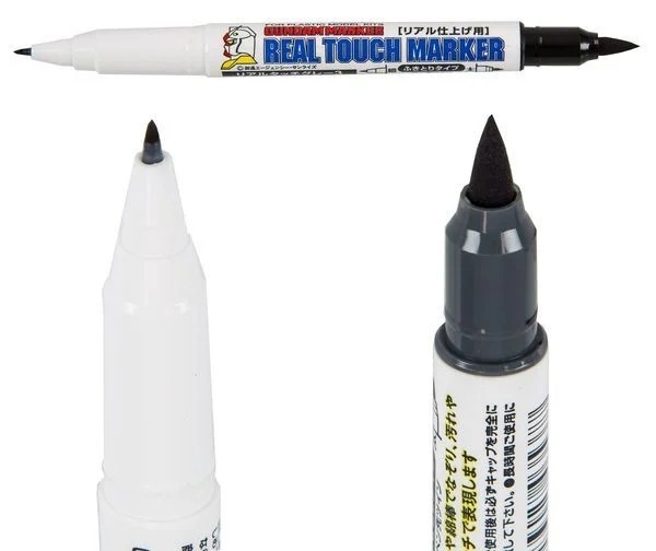 Bút Sơn Gundam Marker Real Touch GM408 - Green 1 - Bút tạo hiệu ứng Custom Gundam