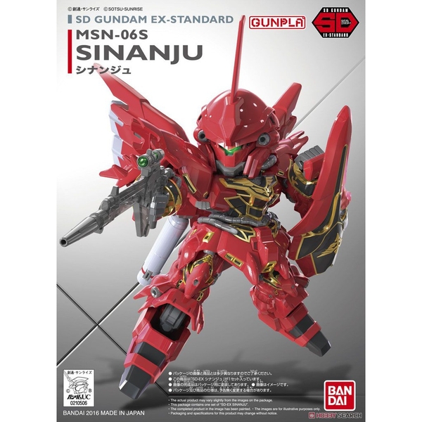 Mô Hình Lắp Ráp Gundam  SD GUNDAM EX-STANDARD SINANJU Chính Hãng Bandai Nhật