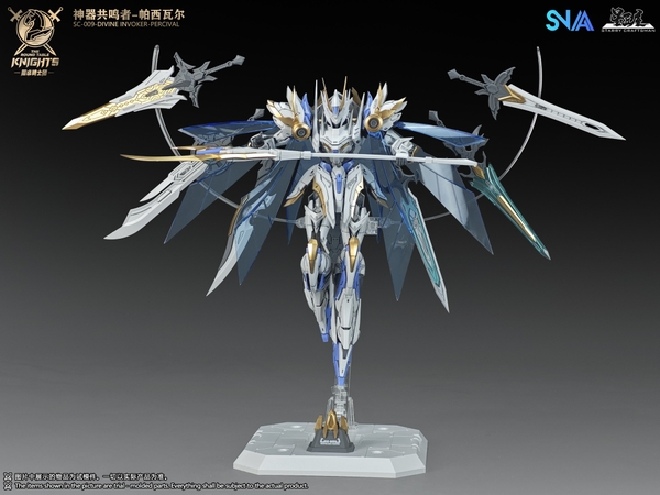Mô Hình Lắp Ráp SC-009 Divine Invoker - Percival của SNAA