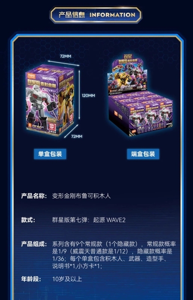Mô Hình Blockees Figures - Transformers -GV04- Fractured Space time - ET22
