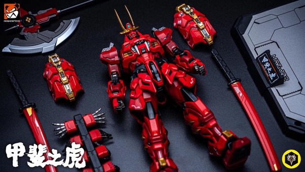 Mô Hình Ráp Sẵn Khung Kim loại Takeda Shingen Tỉ lệ 1/100 Illustrious Class của Moshow toys