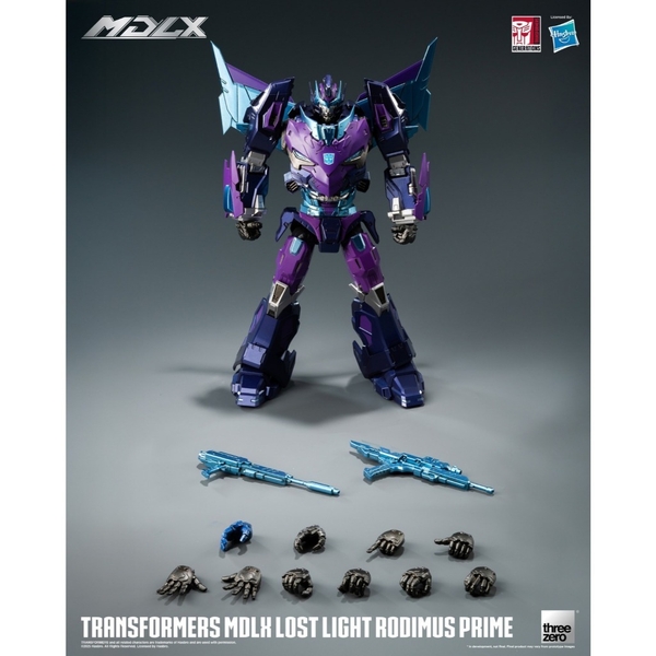 Mô Hình Ráp Sẵn Transformers One MDLX Lost Light Rodimus Prime của Threezero