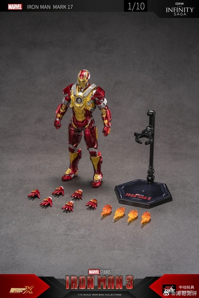 Mô Hình Ráp Sẵn Marvel Ironman MK17 của ZDtoys