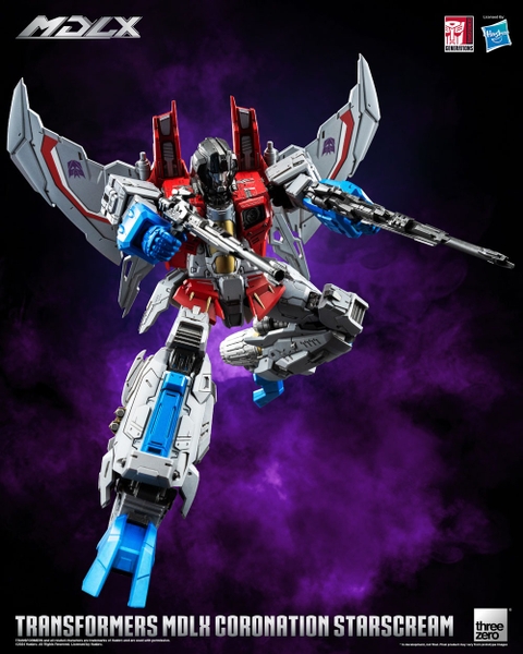 Mô Hình Ráp Sẵn Transformers - MDLX Coronation Starscream của Threezero