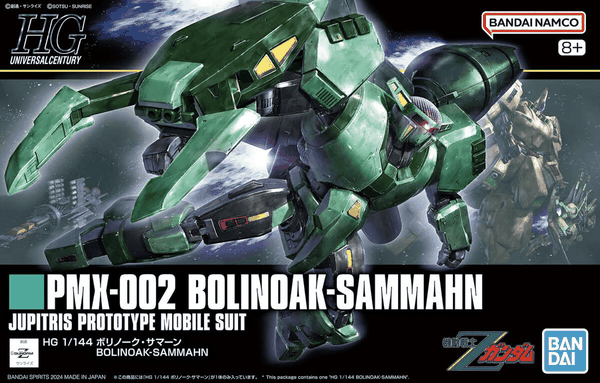 Mô Hình Lắp Ráp Gundam HG UC 1/144 Bolinoak Sammahn (Zeta Gundam) của Bandai Nhật Bản