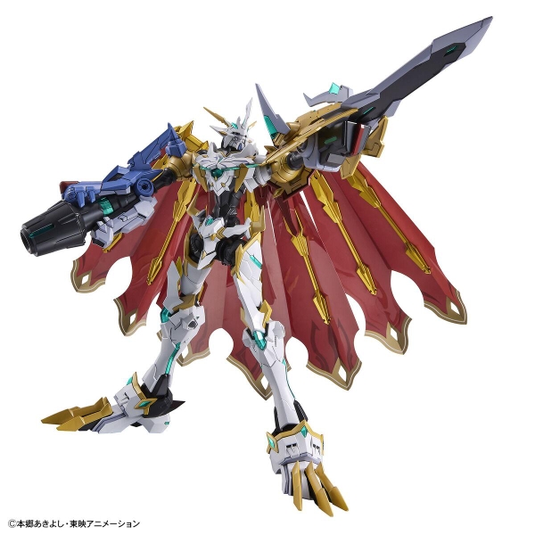 Mô Hình Lắp Ráp FRS Figure-rise Standard Amplified OMEGAMON X-ANTIBODY của Bandai nhật bản