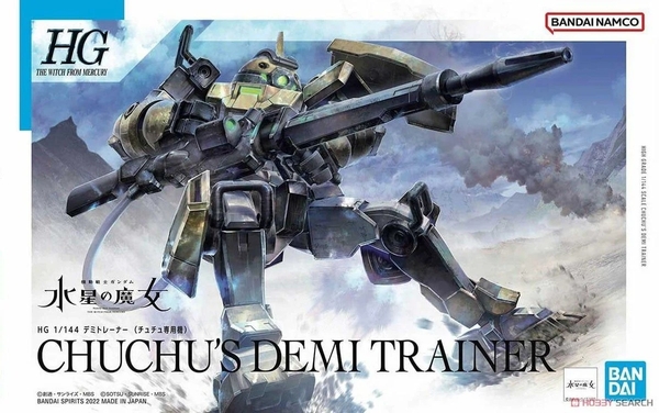Mô Hình Lắp Ráp Gundam HG WFM 1/144 Chuchu’s Demi Trainer của Bandai Nhật Bản