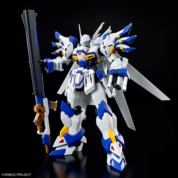Mô Hình Lắp Ráp HG Super Robot Wars WEISSRITTER của Bandai Nhật Bản