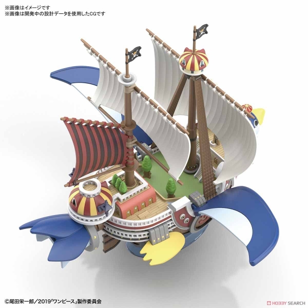 Mô Hình Lắp Ráp ONE PIECE GRAND SHIP COLLECTION THOUSAND-SUNNY FLYING MODEL của Bandai Nhật Bản