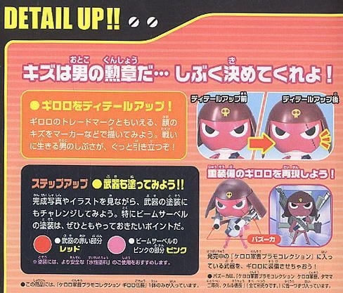 Mô Hình Lắp Ráp KERORO - CORPORAL GIRORO của Bandai Nhật Bản