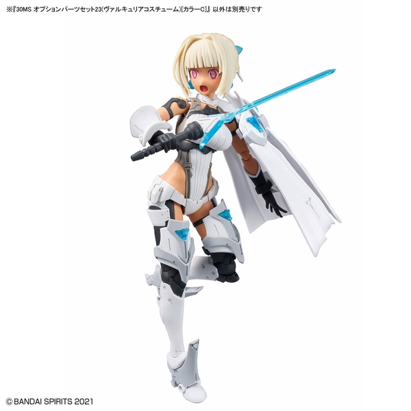 Mô Hình Lắp Ráp 30MS OPTION PARTS SET 23 - VALKYRIE COSTUME - COLOR C của Bandai Nhật Bản