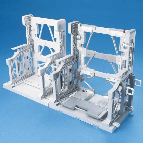 Đế mô hình System Base 001 White - Builders Parts - Trưng bày mô hình Gundam 1/144