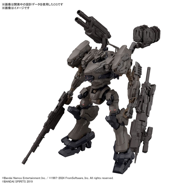 Mô Hình Lắp Ráp 30MM ARMORED CORE Ⅵ FIRES OF RUBICON RaD CC-2000 ORBITER NIGHTFALL của Bandai nhật bản