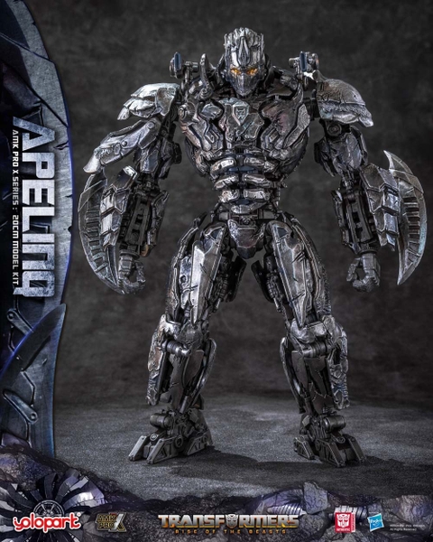 Mô Hình Lắp Ráp AMK PRO X Series Transformers Movie 7: Rise of The Beasts – 22cm Apelinq Model Kit của YOLOPARK