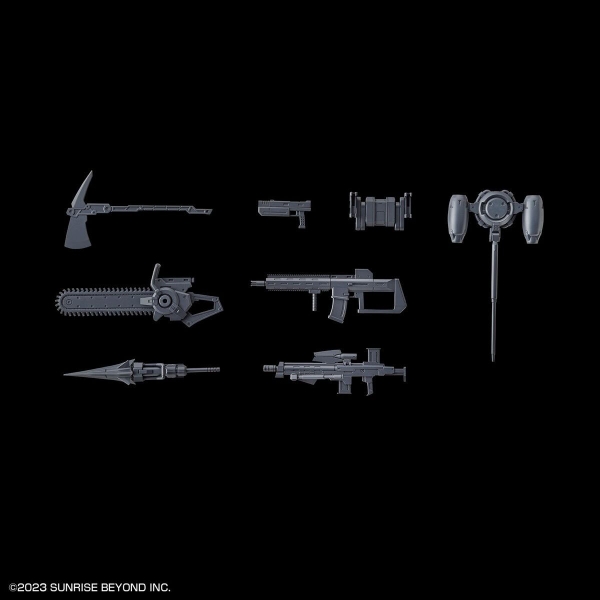 Mô Hình Lắp Ráp HG 1/72 Phụ kiện Kyoukai Senki AMAIM Warrior at the Borderline Weapon Set 6 của Bandai Nhật Bản