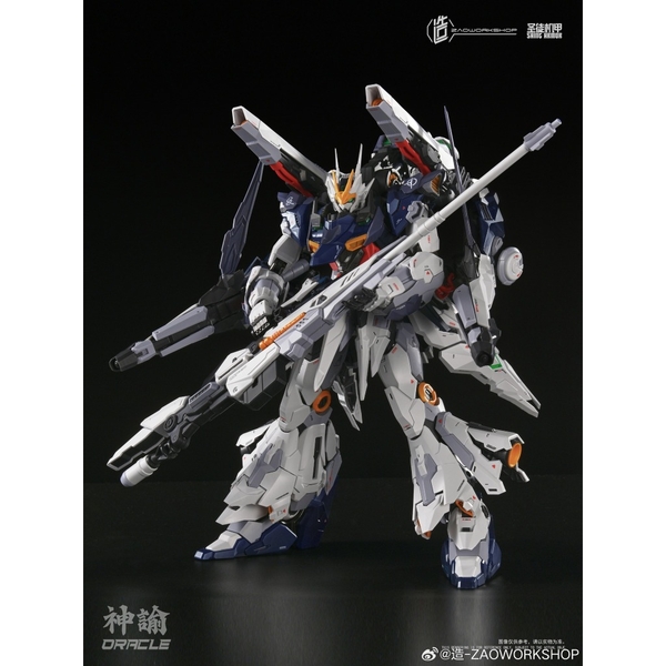Mô hình lắp ráp Oracle Saint Armor 2 dạng ZAOWORKSHOP (Tặng kèm khung xương hợp kim và decal nước)
