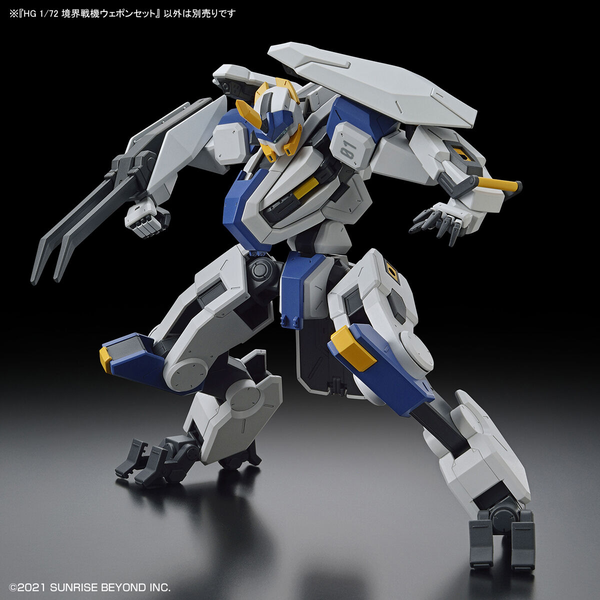 [Hỏa Tốc] Mô hình lắp ráp hg 1/72 AMAIM WARRIOR AT THE BORDERLINE WEAPONSET 7 chính hãng bandai