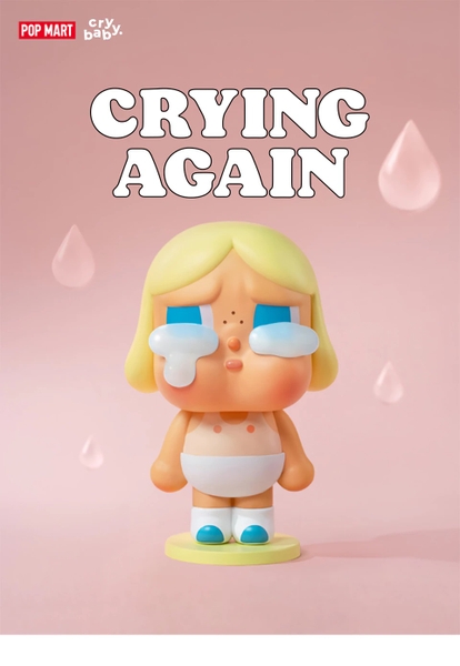 Mô Hình POP MART CRYBABY Crying Again Series Figures Blind Box Action Toys Figure Birthday Gift Kid Toy