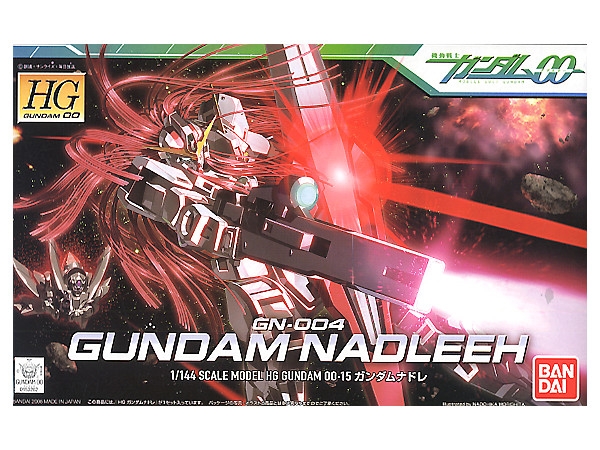 Mô Hình Lắp Ráp HG 00 1/144 GUNDAM NADLEE của Bandai nhật bản