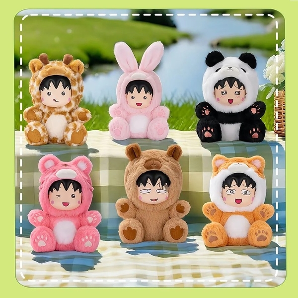 Hộp Mù Chibi Maruko Chan Drag party series Plushy blind box