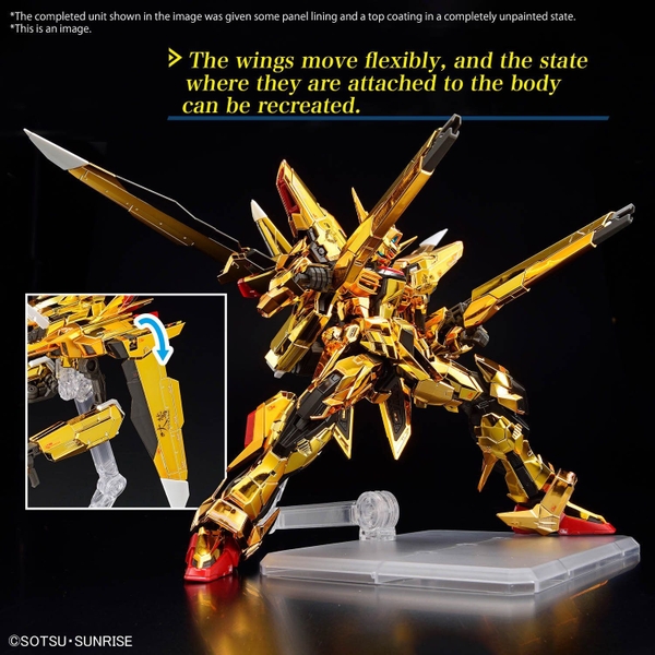 Mô Hình Lắp Ráp Gundam RG 1/144 Akatsuki Gundam - Oowashi Pack của Bandai Nhật bản