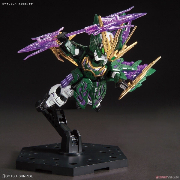 Mô Hình Lắp Ráp Gundam SD SANGOKU SOKETSUDEN Zhang He ALTRON GUNDAM của Bandai Nhật Bản