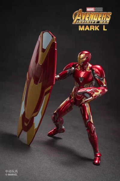 Mô Hình Ráp Sẵn Iron Man Mk 50 DELUXE Ver của ZDTOYS ZM14