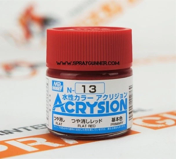 Sơn Gốc Nước ACRYSION HOBBY COLOR N1-N24 10mL Mr. Hobby - Sơn Mô Hình, Sơn Gundam