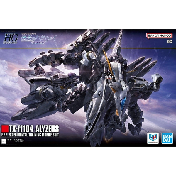 Mô Hình Lắp Ráp Gundam HG UC 1/144 ALYZEUS của Bandai Nhật Bản