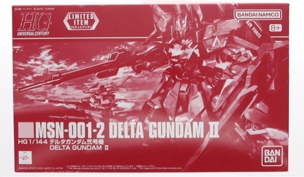 Mô Hình Lắp Ráp Gundam HG 1/144 MSN-001-2 Delta Gundam Unit 2 Event của Bandai Nhật Bản