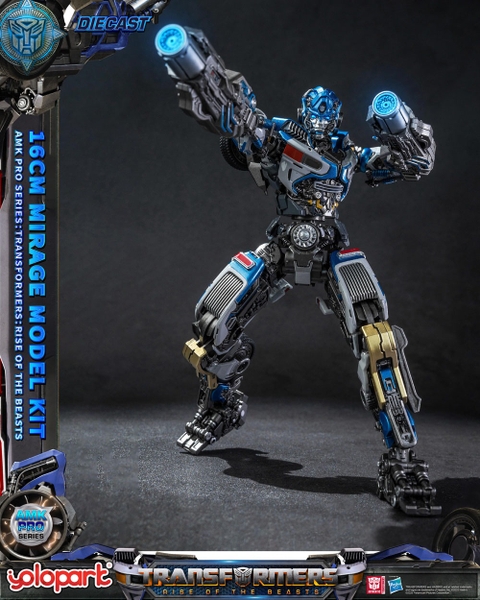 Mô Hình Lắp Ráp Transformers: Rise of the Beasts – 16cm Mirage – AMK PRO Series của YOLOPARK