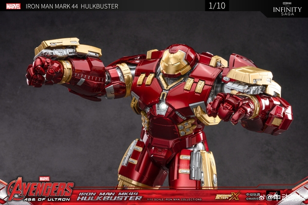 Mô Hình Ráp Sẵn Iron Man Mark 44 Hulkbuster MK44 1/10 Scale Avengers Infinity Saga của ZDtoys