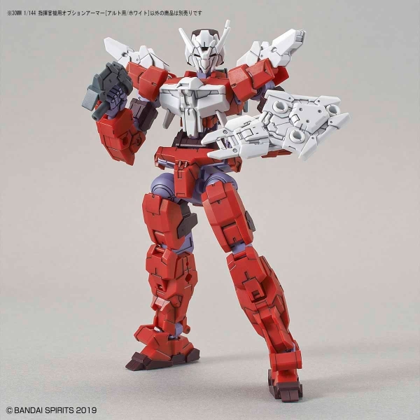 Mô Hình Lắp Ráp 30MM 1/144 Phụ kiện Option Armor for Commander - Alto - White của Bandai Nhật Bản