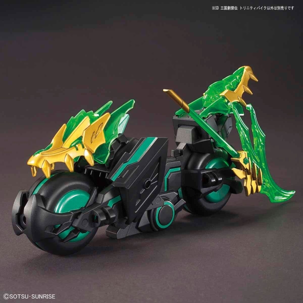 Mô Hình Lắp Ráp Gundam SD Sangoku Soketsuden Trinity Bike của Bandai Nhật Bản