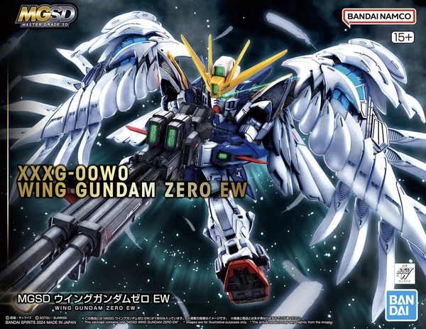 Mô Hình Lắp Ráp Gundam MGSD Wing Gundam Zero EW của Bandai Nhật Bản