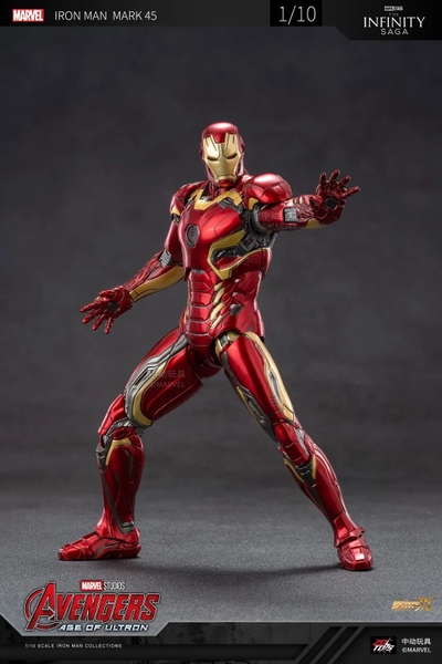 Mô Hình Ráp Sẵn IRON MAN MARK 45 (MK45) SCALE 1/10 của ZDTOYS