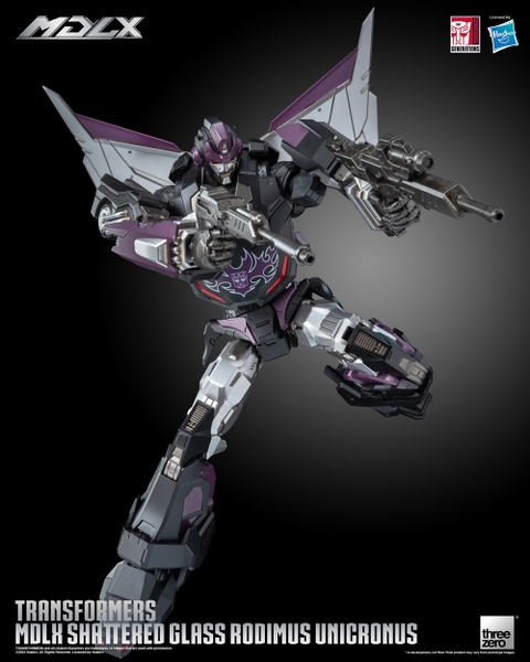 Mô Hình Lắp Ráp MDLX SHATTERED Rodimus Unicronus của Threezero