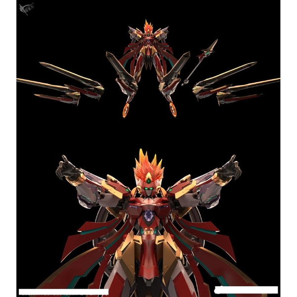 Mô hình METAL BUILD NEZHA- NEZHA của ZERO GRAVITY