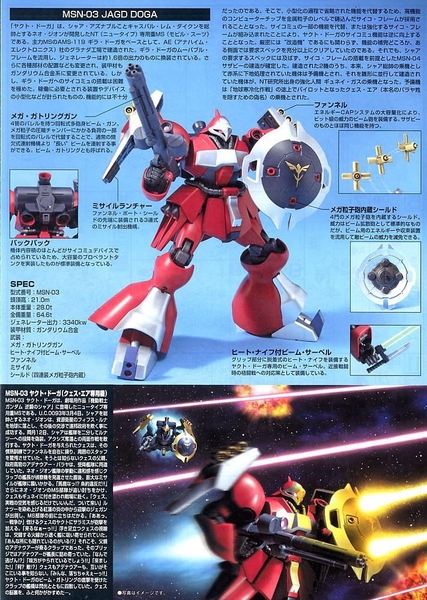 Mô Hình Lắp Ráp HG UC 1/144 MSN-03 Jagd Doga - Quess Paraya Custom của Bandai