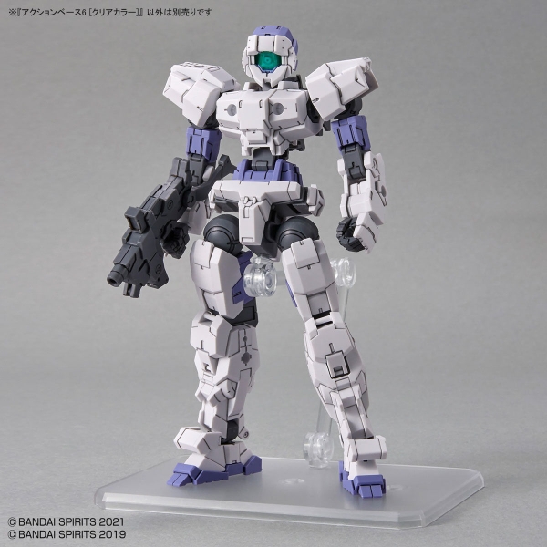 Đế Trưng bày Action Base 6 [Clear color] của Bandai nhật bản