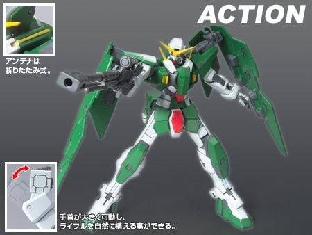 Mô HÌnh Lắp Ráp Gundam HG 00 1/144 Gundam Dynames của Bandai Nhật Bản