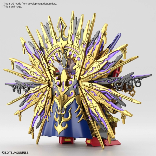Mô Hình Lắp Ráp Gundam SDW HEROES QIONGQI STRIKE FREEDOM GUNDAM của Bandai nhật bản