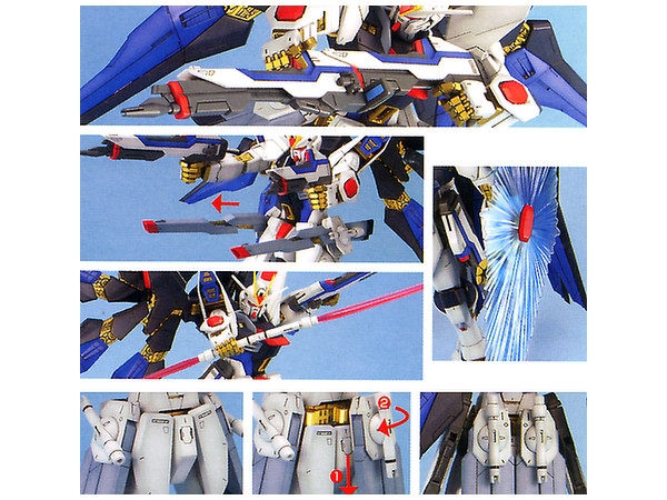 Mô Hình Lắp Ráp Gundam MG Strike Freedom 1/100 Gundam SEED Destiny của Bandai nhật bản