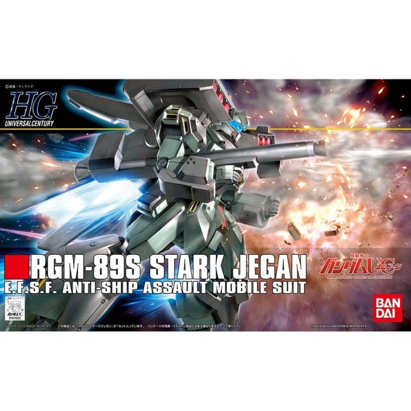 Mô hình lắp ráp 1/144 HGUC STARK JEGAN Chính Hãng Bandai Nhật Bản