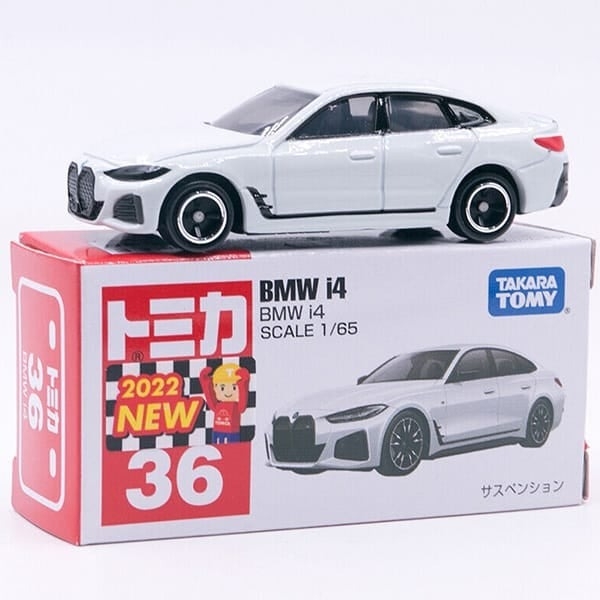 Mô Hình Xe Tomica No.36-11 BMW i4 Chính Hãng TakaraTomy
