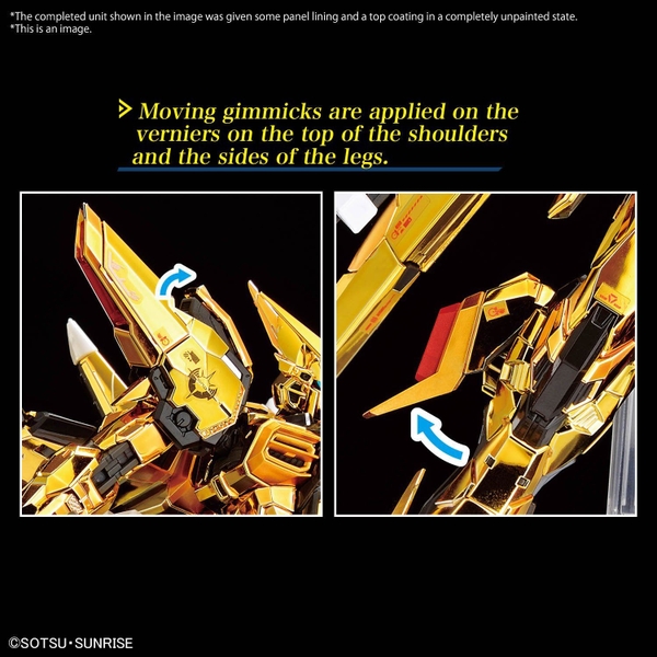 Mô Hình Lắp Ráp Gundam RG 1/144 Akatsuki Gundam - Oowashi Pack của Bandai Nhật bản